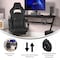 Flash Furniture Black LeatherSoft Gaming Chair with Skater Wheels CH-00288-BK-RLB-GG - alternate 3